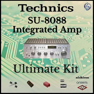 Technics SU-8088 Kit di aggiornamento definitivo integrato restauro parti originali - Foto 1 di 4