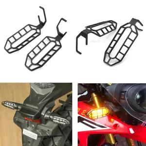 Front Rear Turn Signal Light Cover Protection Guard For Honda CB500X 2019 2020 - Foto 1 di 14