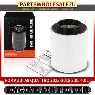 Filtro de aire del motor delantero para Audi A8 Quattro 2013-2018 V6 3,0 L V8 4,0 L 4H0129620D Foto 1 de 4