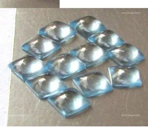Natural Sky Blue Topaz Loose Gemstone For Bracelet Supply Octagon Cabochon 3X5MM - Picture 1 of 8