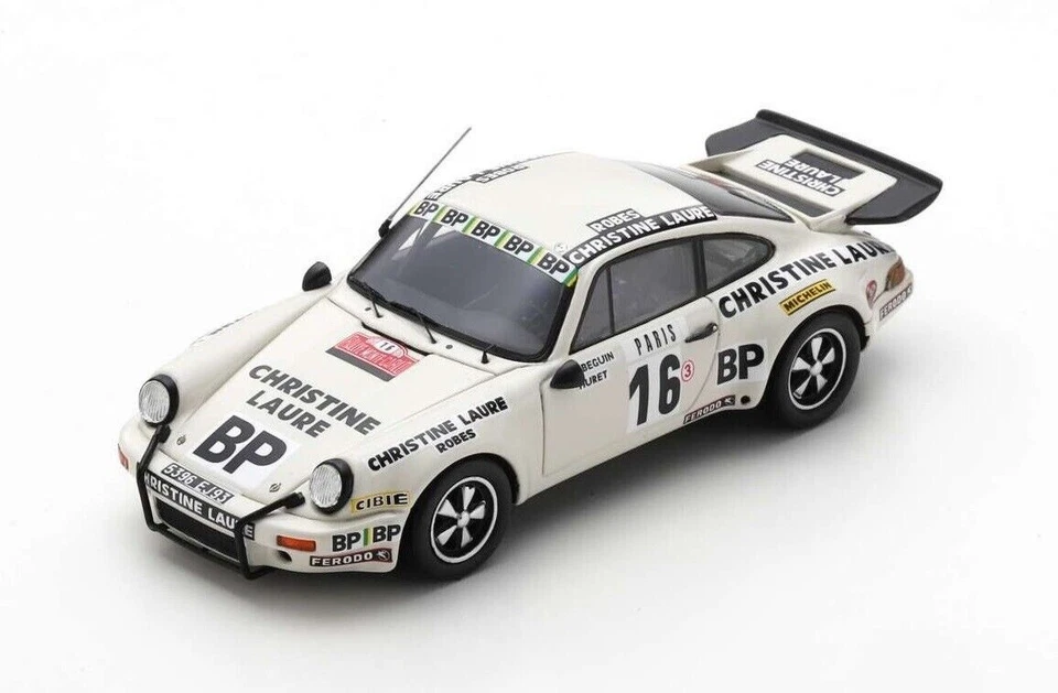 1/43 PORSCHE 911 CARRERA #16 MONTE CARLO 1978 BEGUIN HURET SPARK S6640 - Immagine 1 di 1