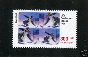 Estampilla de los Juegos Paralímpicos de Invierno Alemania MNH valor clave #B830 - Imagen 1 de 1