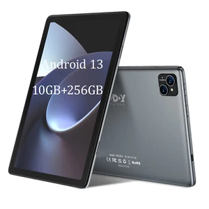 Tablet Android 13 10GB 256GB (1TB SD) 10.1 Zoll Octa core 7000mAh Dual Kamera HD - Bild 1 von 12