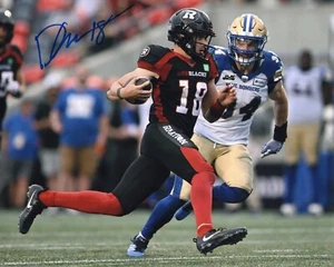 Dustin Crum signed Ottawa Redblacks 8x10 photo autographed EXACT PROOF - Picture 1 of 6