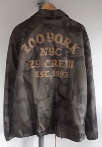 Vintage 90's ZOO YORK CREW Coach Jacket Camo Men's sz XL - Picture 1 of 4