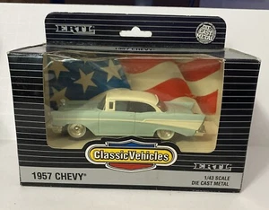 Ertl Die-Cast 1957 Chevrolet Bel Air 2 Door Car NIB 1:43 - Picture 1 of 4