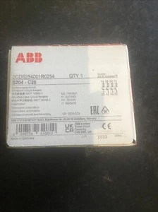 ABB 2CDS254001R0254 MCB S204-C25 - Picture 1 of 4