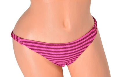 Linhas quebradas rosa femininas Volcom listradas tamanho M novas com etiquetas - Imagem 1 de 4