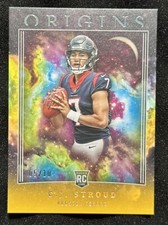 2023 Panini Origins C.J. STROUD Gold Rookie RC #d /10