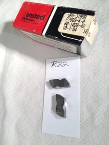 10 NEW VR / WESSON NG 3189R TOP NOTCH CERMET INSERTS. GRADE VR65. {R22} - Picture 1 of 2
