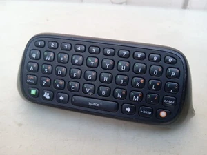 FABRICANTE DE EQUIPOS ORIGINALES Microsoft XBOX 360 y Windows Negro Chatpad Controlador - Probado Envío Gratuito - Imagen 1 de 3