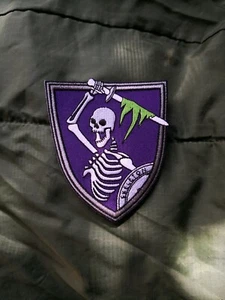Ace Combat 7 Skies Unknown Skeleton Squadron morale airsoft military anime patch - Picture 1 of 1