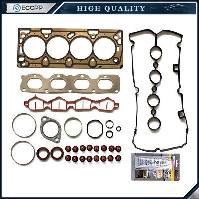 Juego de juntas de culata para Chevrolet Aveo Pontiac G3 2009-2011 2010 1,6 L DOHC 16V LXV Foto 1 de 4