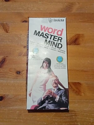 Word Master Mind Board Game. Retro 1975  Family Game. Vintage Word Master Mind - Image 1 of 4