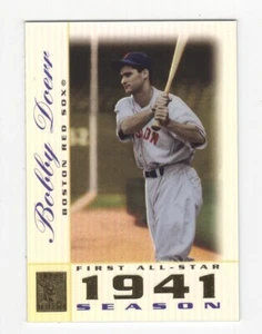 2003 TOPPS TRIBUTE PERENNE EDIZIONE ALL-STAR BOBBY DOERR BOSTON RED SOX #21 - Foto 1 di 2