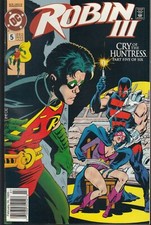 ROBIN III #5 1993 DC -CRY OF THE HUNTRESS- P5/6 ZECK-c DIXON/ LYLE...VF