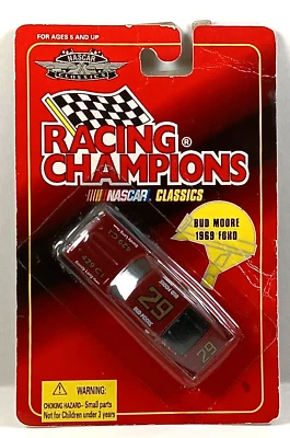 1969 Mercury Cyclone #29 Bud Moore 1996 Racing Champions NASCAR Classics 1:64 - Image 1 of 3