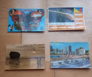 Selection Of Used Vintage Benidorm Postcards. 80s - Picture 1 of 2