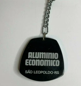 Brazilian Metal Dealers Aluminio Economico Advertising Keyring  - Foto 1 di 5