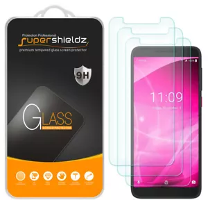 3X Supershieldz Tempered Glass Screen Protector Saver for T-Mobile Revvl 2 - Picture 1 of 5