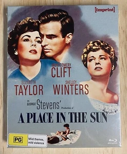 A Place in the Sun (Blu-ray, 1951) Imprint Films, New Sealed With Slip-box #8 - Picture 1 of 6