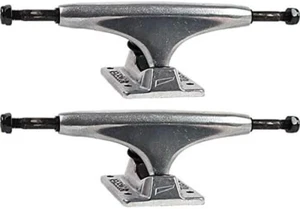 Trucks Alloy Polished Skateboard Trucks - 5.25" Hanger 8.0" Axle (Set of 2) - Picture 1 of 2
