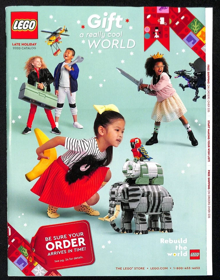 Lego Catalog Magazine HOLIDAY 2020 - Image 1 of 3