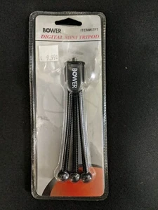 Bower Digital Ultra MINI Tripod #STPT ~For all 35mm & Digital Cams W/ Tripod SKT - Picture 1 of 6