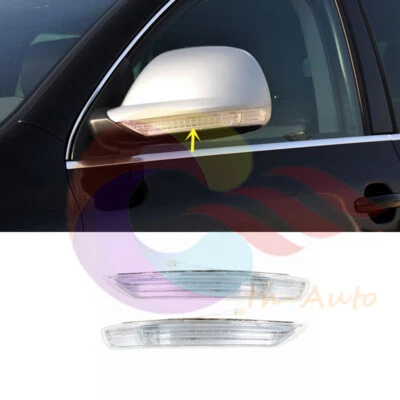 1 par de luces de espejo retrovisor OEM para VW Volkswagen Touareg 2008-2010 Foto 1 de 4