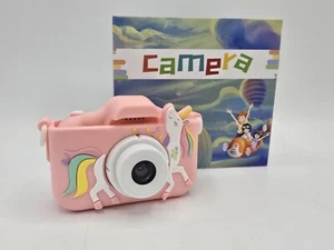 Dwift Kinderkamera Einhorn Digitalkamera 1080P HD Videospielzeugkamera Spiele - Bild 1 von 5