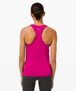 LULULEMON SWIFTLY TECH RACERBACK 2.0 RIPENED RASPBERRY SIZE-18 NEW - Picture 1 of 4