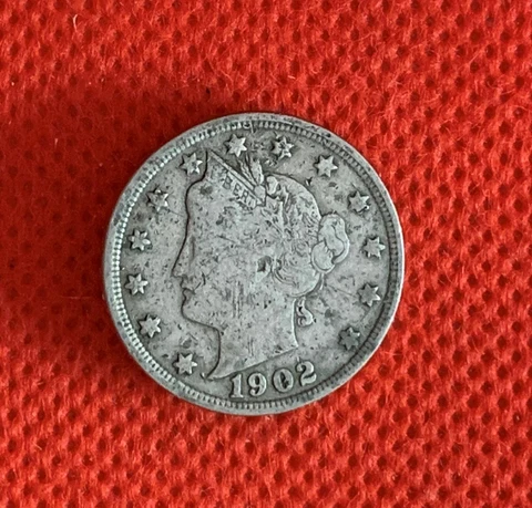 Liberty Head V Nickel 1902-P (Lot #GLN-13a) Cover