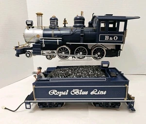 Bachmann G Scale B&O Royal Blue 4-6-0 Locomotive & Tender - EX from Set - Imagen 1 de 13