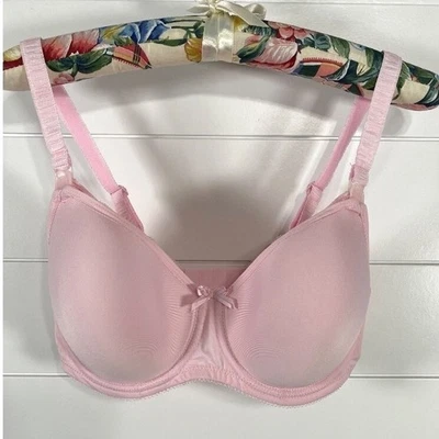 Freya womens Pure Nursing Bra sz 30L NWT Pink Underwire Support Smoothing Tshirt - Image 1 of 4