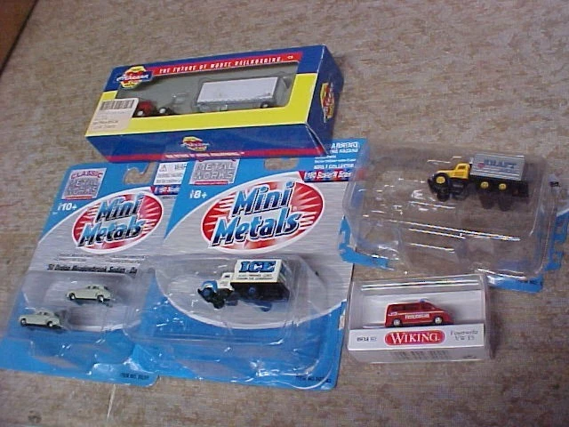 Mini Metals / Athearn & Wiking TRUCKS - CARS 1:160 N Scale - Image 1 of 4