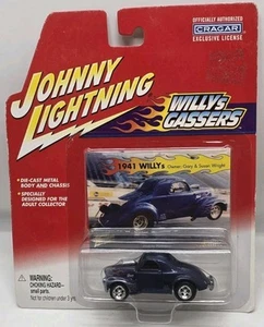 Johnny Lightning 1941 WILLYs GASSERS Die-Cast Metal Body And Chassis Car NIP MOC - Picture 1 of 5