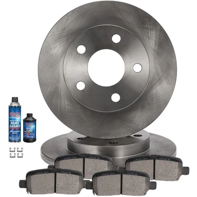 For 2005-2009 Buick LaCrosse  Rear Brake Discs Rotors And Ceramic Pads Set Kit Foto 1 de 2