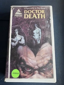 DOCTOR DEATH: SEEKER OF SOULS PRISM Clamshell VHS 1973 Moe Howard GD - Bild 1 von 4