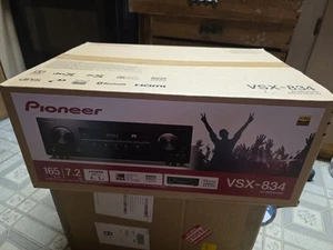Pioneer VSX834 AV Receiver New In Box Brand New - Picture 1 of 3
