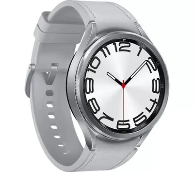 Samsung Galaxy Watch6 Classic SM-R960 47mm Silver With Extras - Image 1 of 4