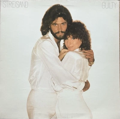 Barbra Streisand- Guilty Vinyl LP Columbia 1980 Gatefold Barry Gibbs - Image 1 of 4