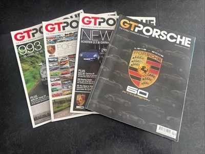 GT Purely Porsche Magazines x4 2008 - Issues 82-85 - 997 Carerra 4S, 60 Years of - Image 1 of 4