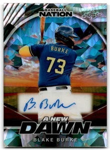 2025 Leaf Baseball Nation A New Dawn Blake Burke AUTO 8/15 #NA-BB2 - Bild 1 von 2