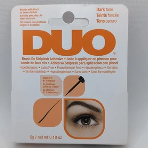 DUO Brush-On Strip Lash Adhesive, Dark Tone, 0.18 oz 1-Pack-NEW - Picture 1 of 1