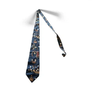 Corbata de Colección Peanuts Charlie Brown Snoopy Bankers Horas Seda Hecha en EE. UU.  - Imagen 1 de 3
