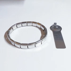 Bracciale italiano e piccolo strumento compatibile con tutti i disegni charm italiano - Foto 1 di 1