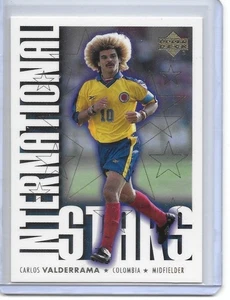 2000 Upper Deck MLS International Stars #98 Carlos Valderrama * Columbia - Picture 1 of 2