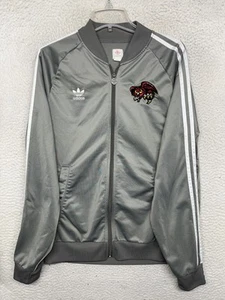 Adidas Jacket Mens Large Temple Owls NCAA Full Zip Track Polyester Retro 2010s - Picture 1 of 12