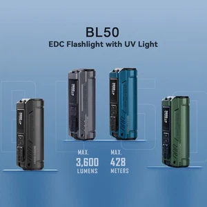 IMALENT BL50 Dual-Light Pocket Flashlight 3600LM Rechargeable EDC Flashlight  - Picture 1 of 14