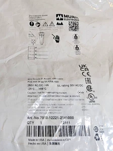 Murrelektronik 7000-12221-2141000 Single-Ended Kabelsatz, M12 Buchse 4p, 10m (Neu) - Bild 1 von 4